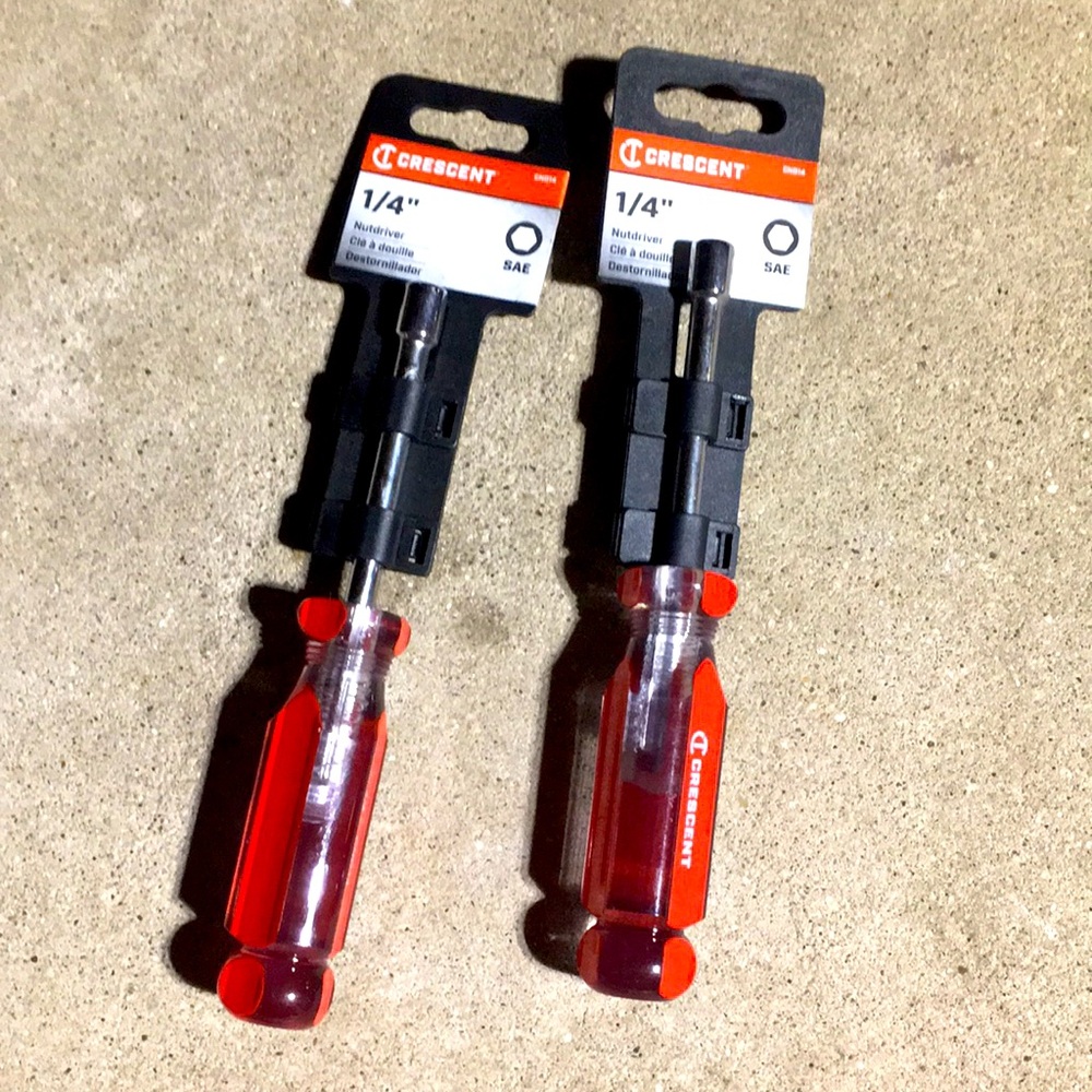 Crescent 1/4” Nutdriver tool (2)